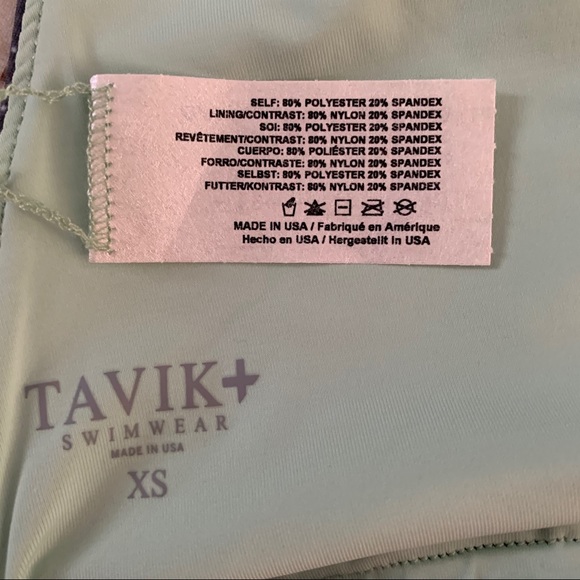 Tavik LILY triangle swim top Yokota Floral - Picture 3 of 3